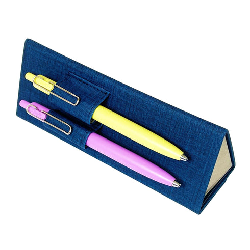 ペンも一緒に持ち歩ける折りたたみペン差し付メガネケース SH467